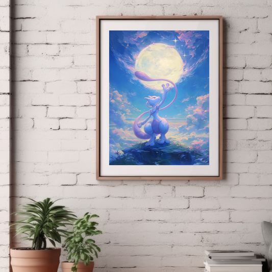 Pokemon Mewtwo Poster