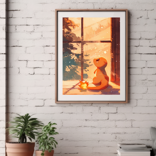 Pokemon Charmander Poster