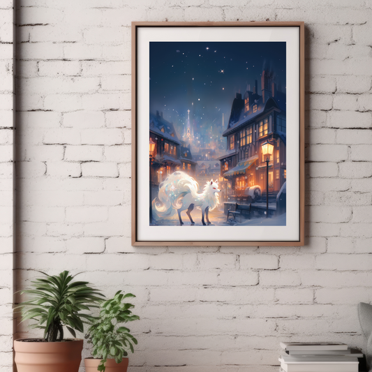 Pokemon Alola Ninetales Poster