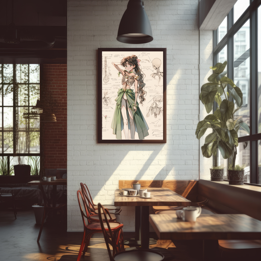 Jupiter Skeleton Poster