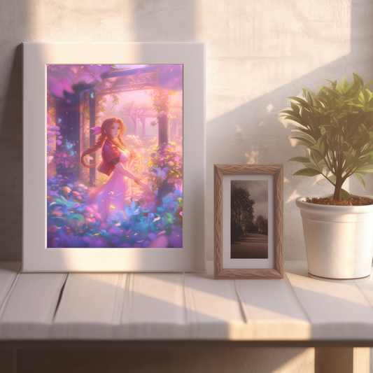 FF VII Aerith Poster