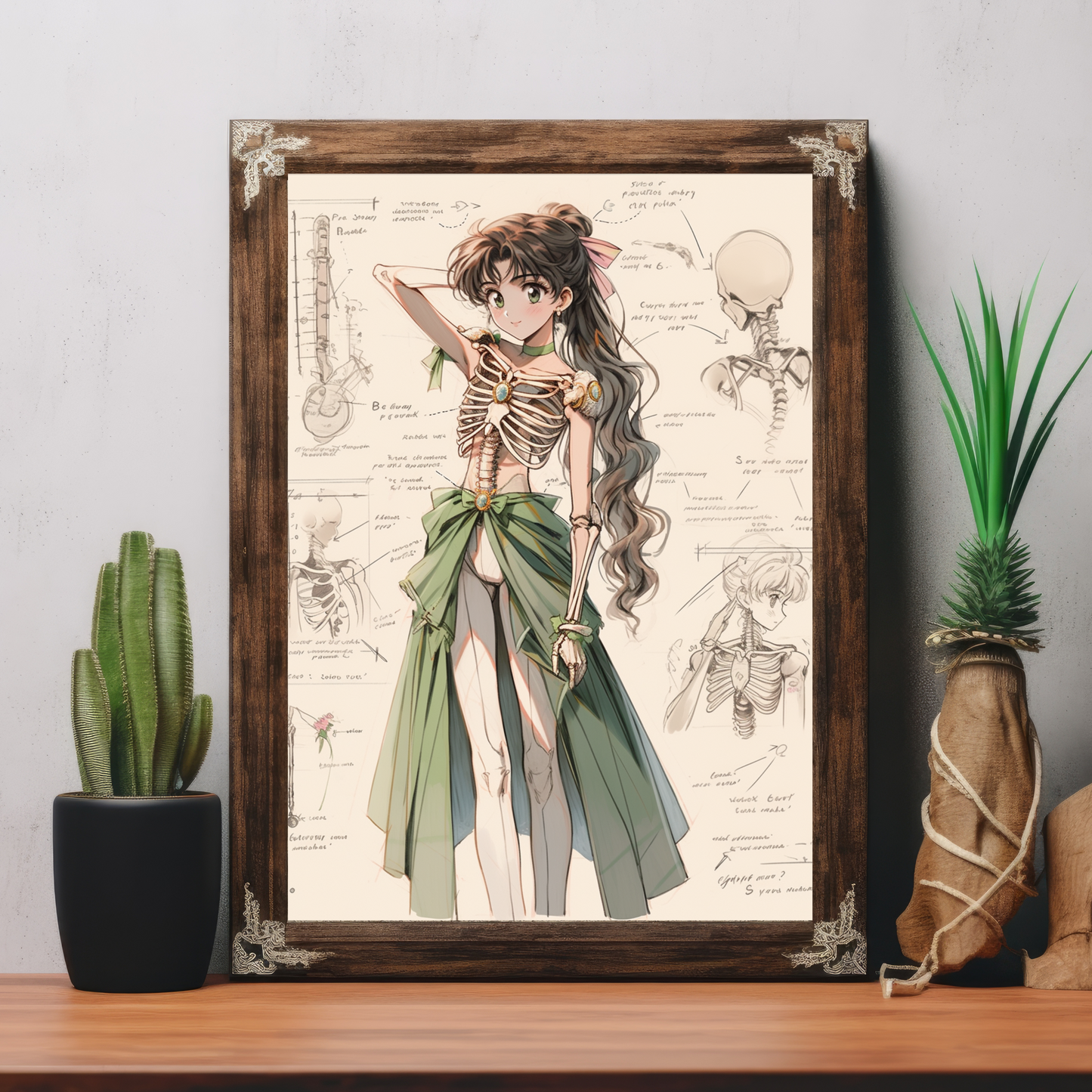 Jupiter Skeleton Poster