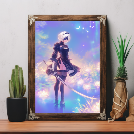 2B NieR:Automata Poster