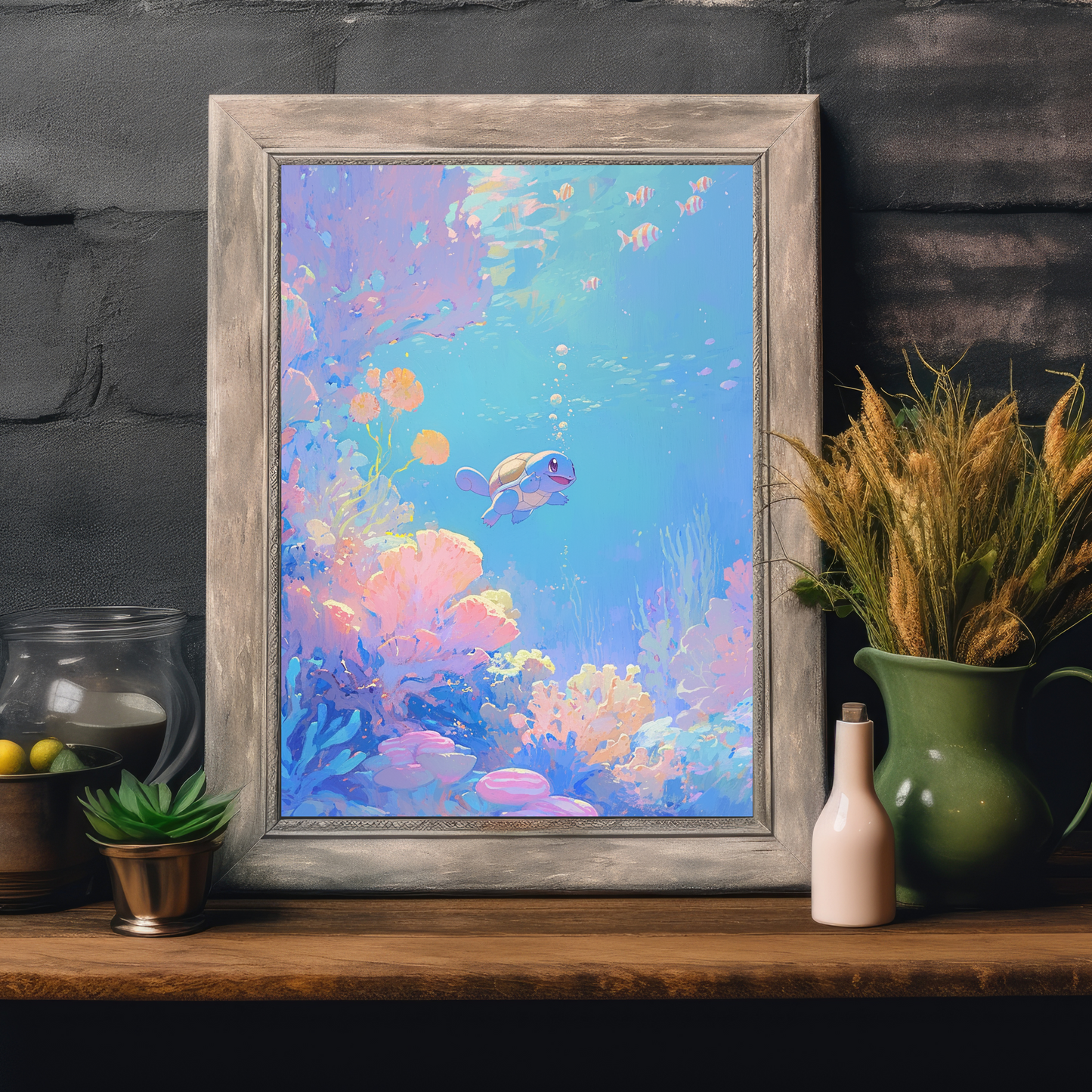 Pokemon Squirtle Poster
