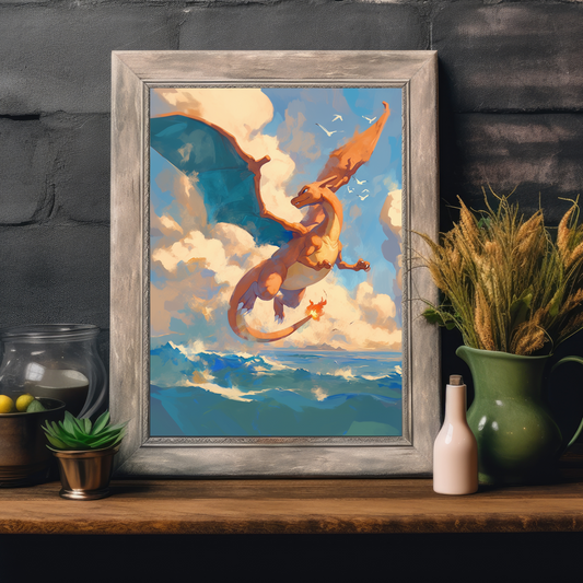 Pokemon Charizard Poster
