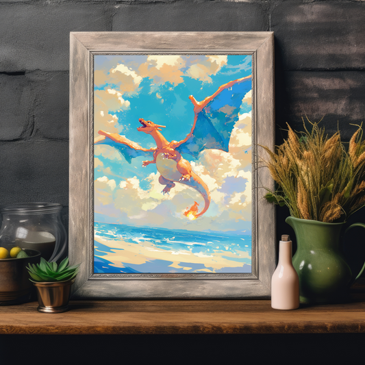 Pokemon Charizard Poster