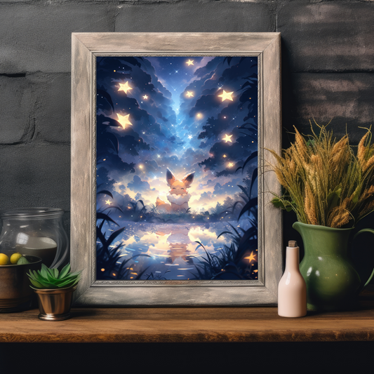 Pokemon Eevee Poster