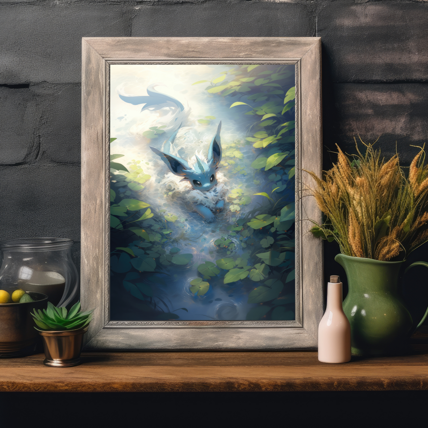Pokemon Vaporeon Poster