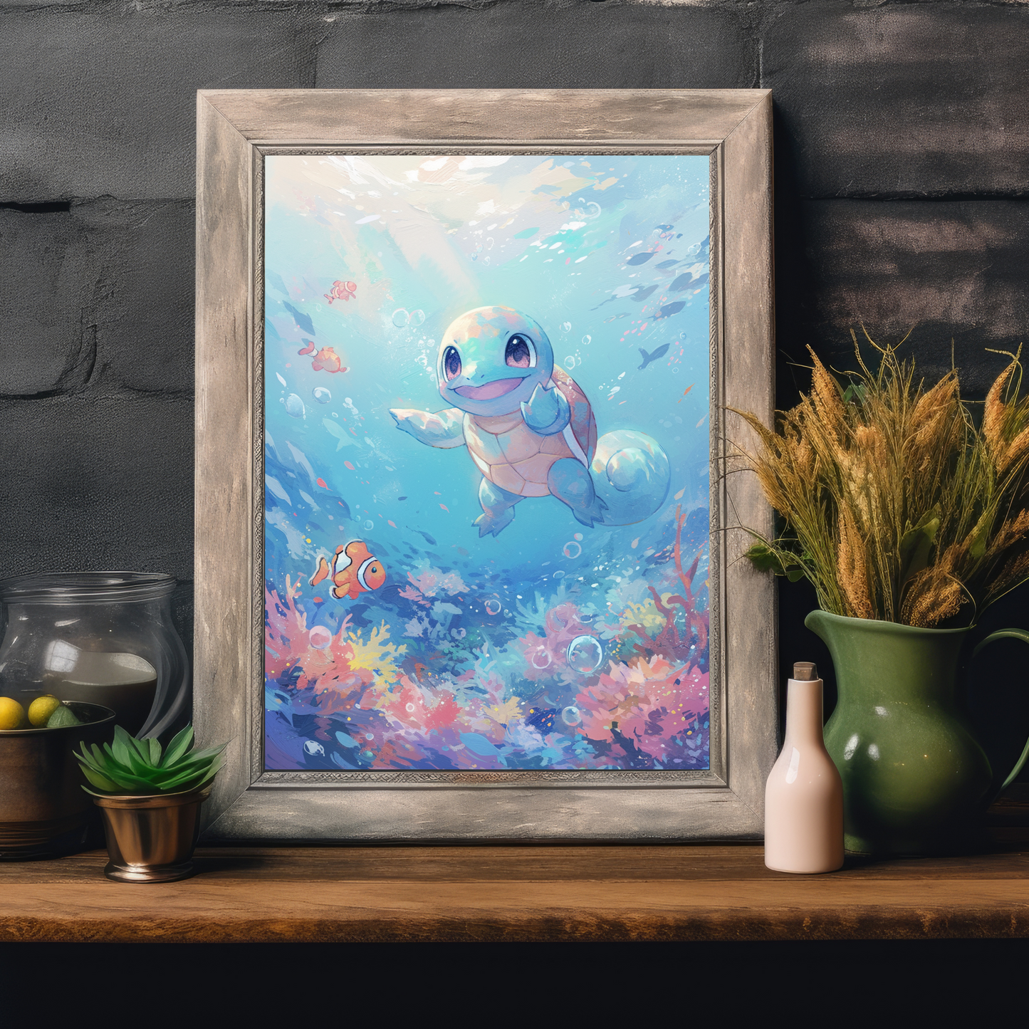 Pokemon Squirtle Poster