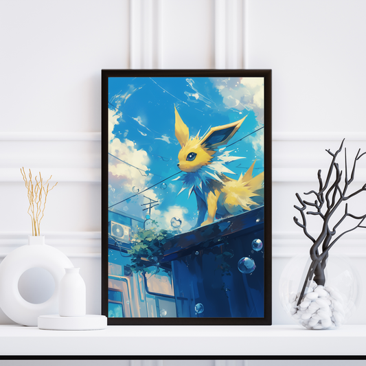 Pokemon Jolteon Poster