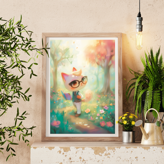 Animal Crossing Raymond Poster