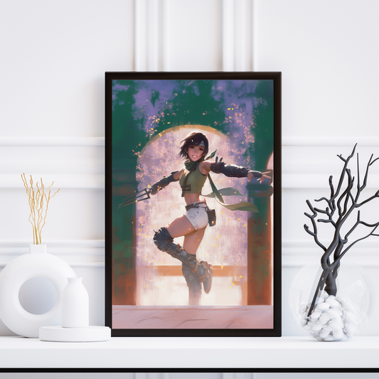 FF VII Yuffie Poster