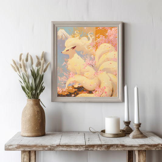 Pokemon Ninetales Poster