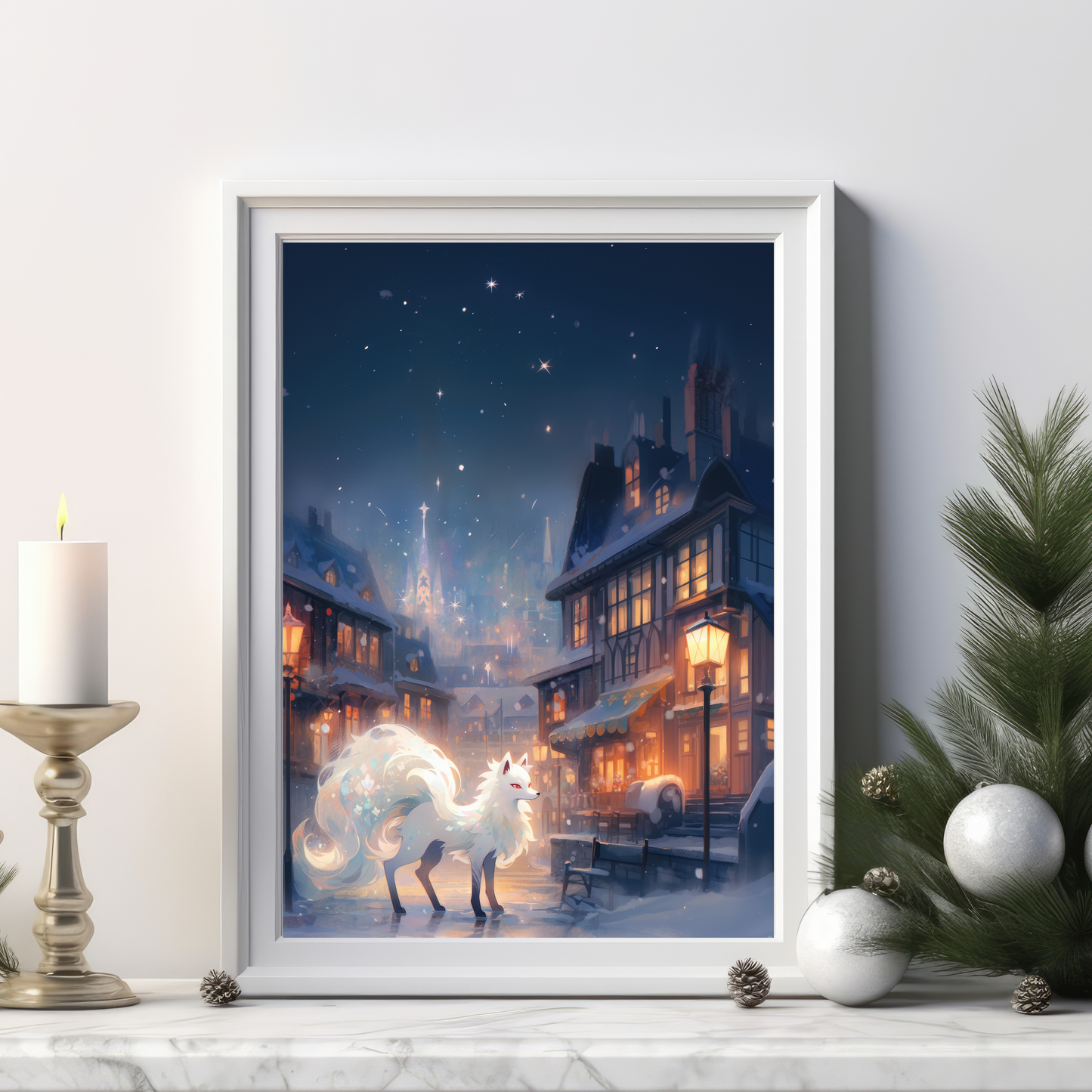 Pokemon Alola Ninetales Poster