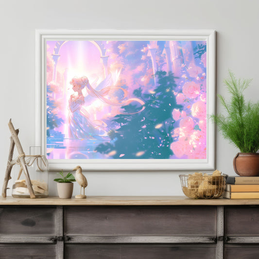 Moon Pastel Poster