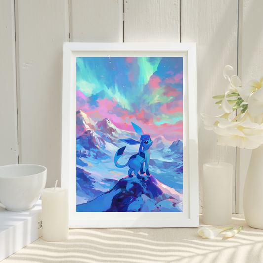 Pokemon Glaceon Poster