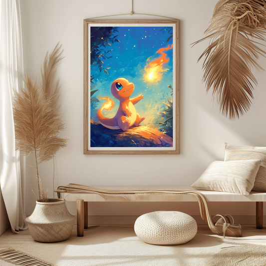 Pokemon Charmander Poster