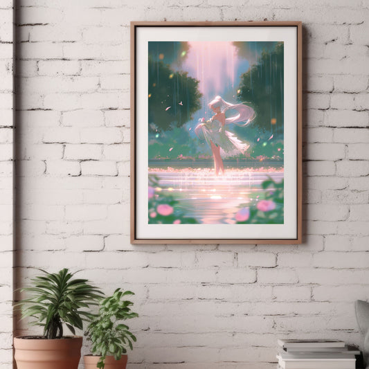 Moon Pastel Poster