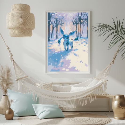 Pokemon Glaceon Poster