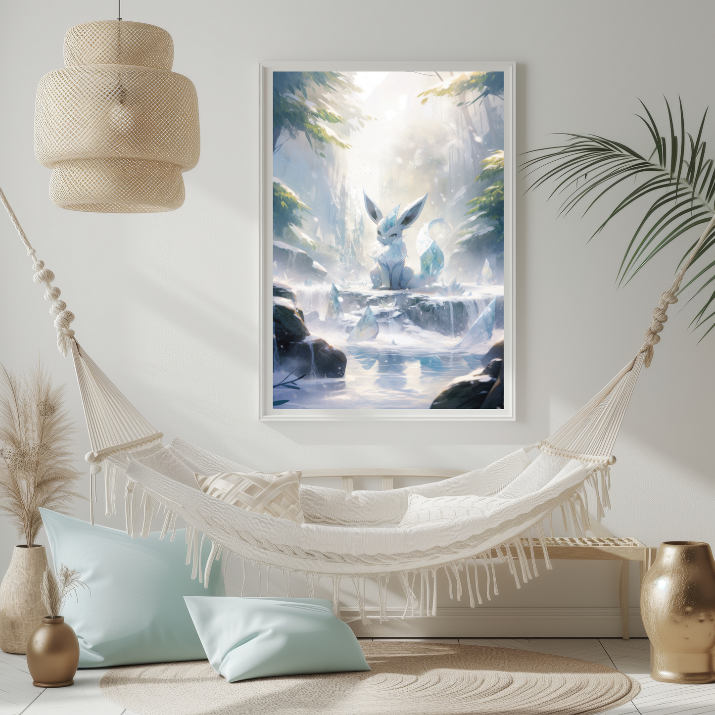 Pokemon Glaceon Poster