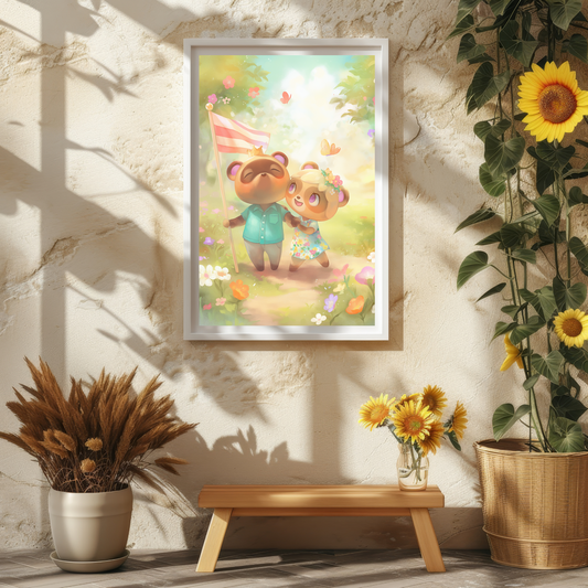 Animal Crossing Tom Nook Poster