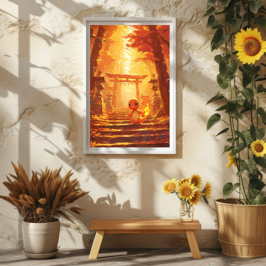 Pokemon Charmander Poster