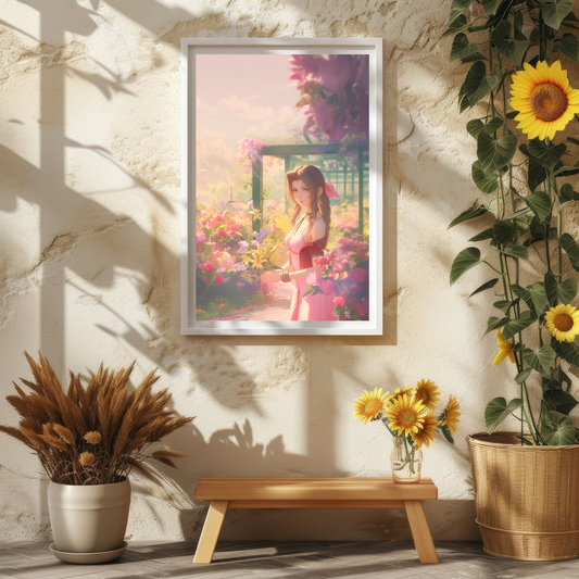 FF VII Aerith Poster