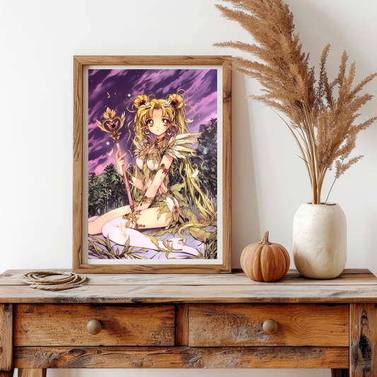 Fallen Angel Moon Poster