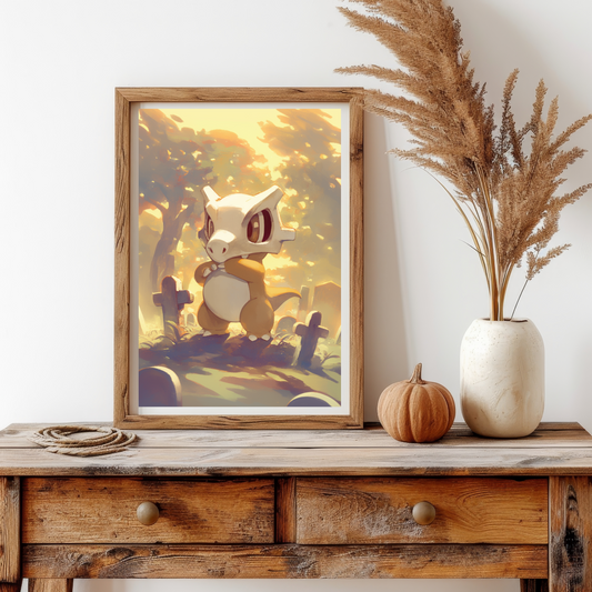 Pokemon Cubone Poster