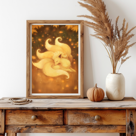 Pokemon Ninetales Poster