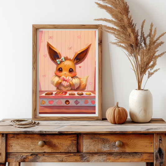 Pokemon Eevee Poster