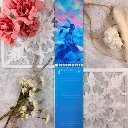 Pokemon Eevee Evolution Birthday Calendar