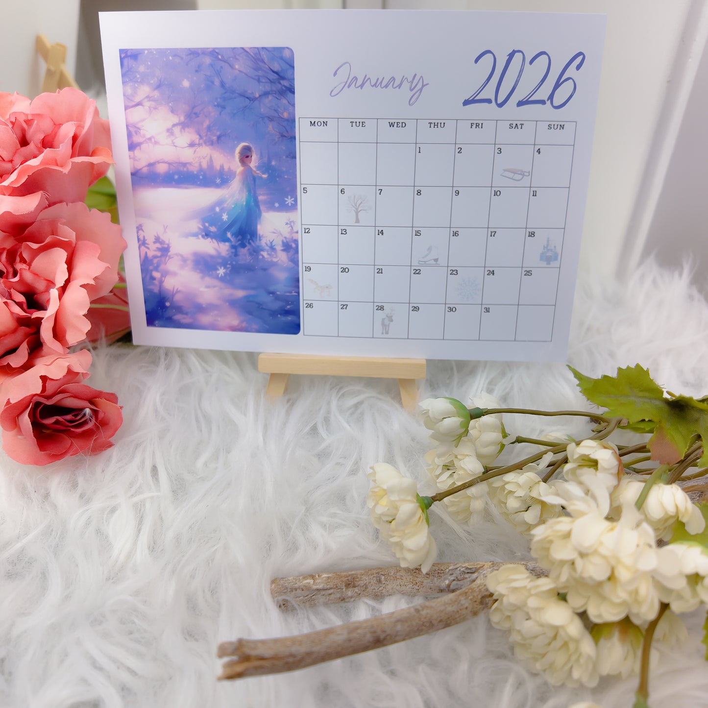 Fairy Tale Desk Calendar