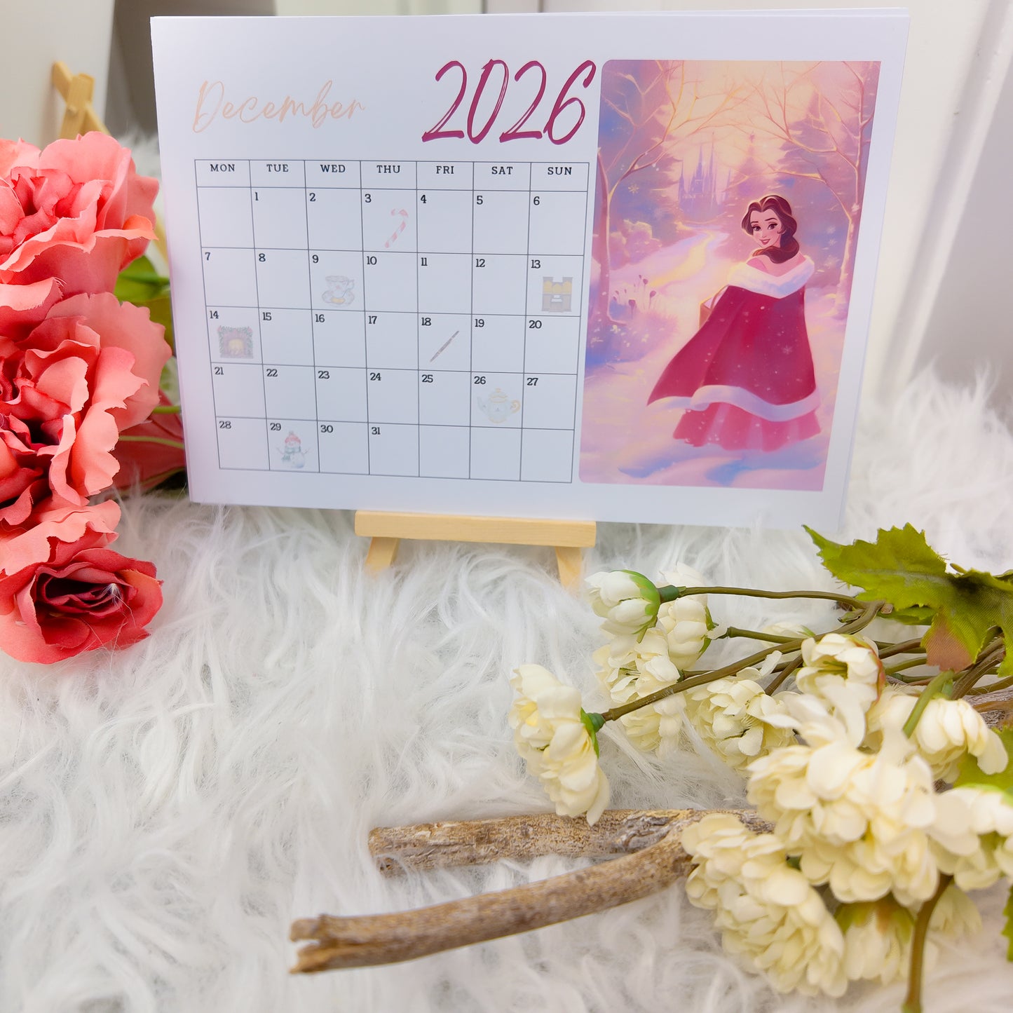 Fairy Tale Desk Calendar