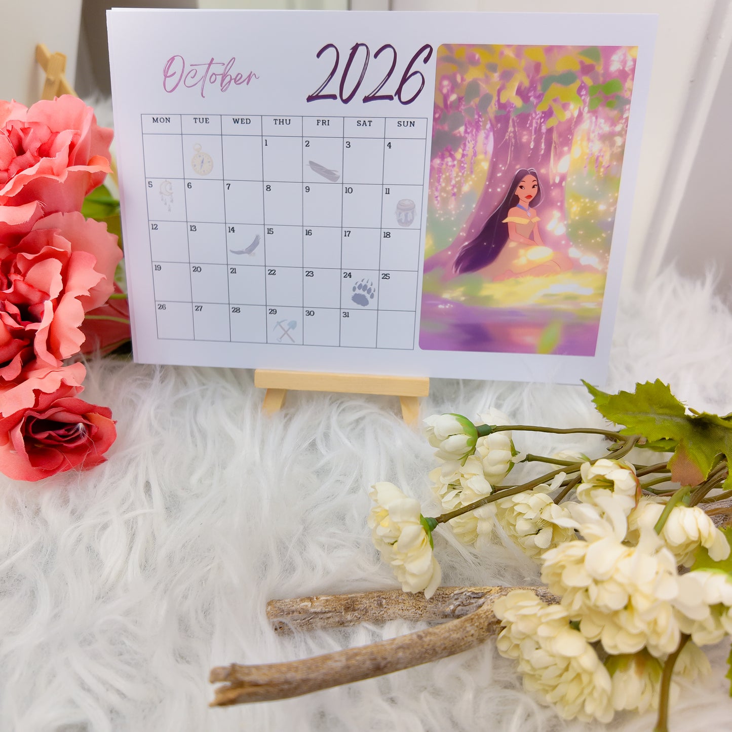 Fairy Tale Desk Calendar