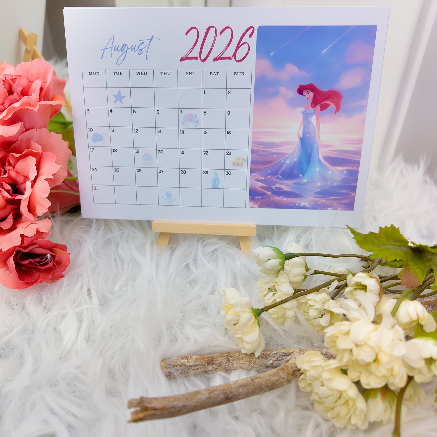 Fairy Tale Desk Calendar