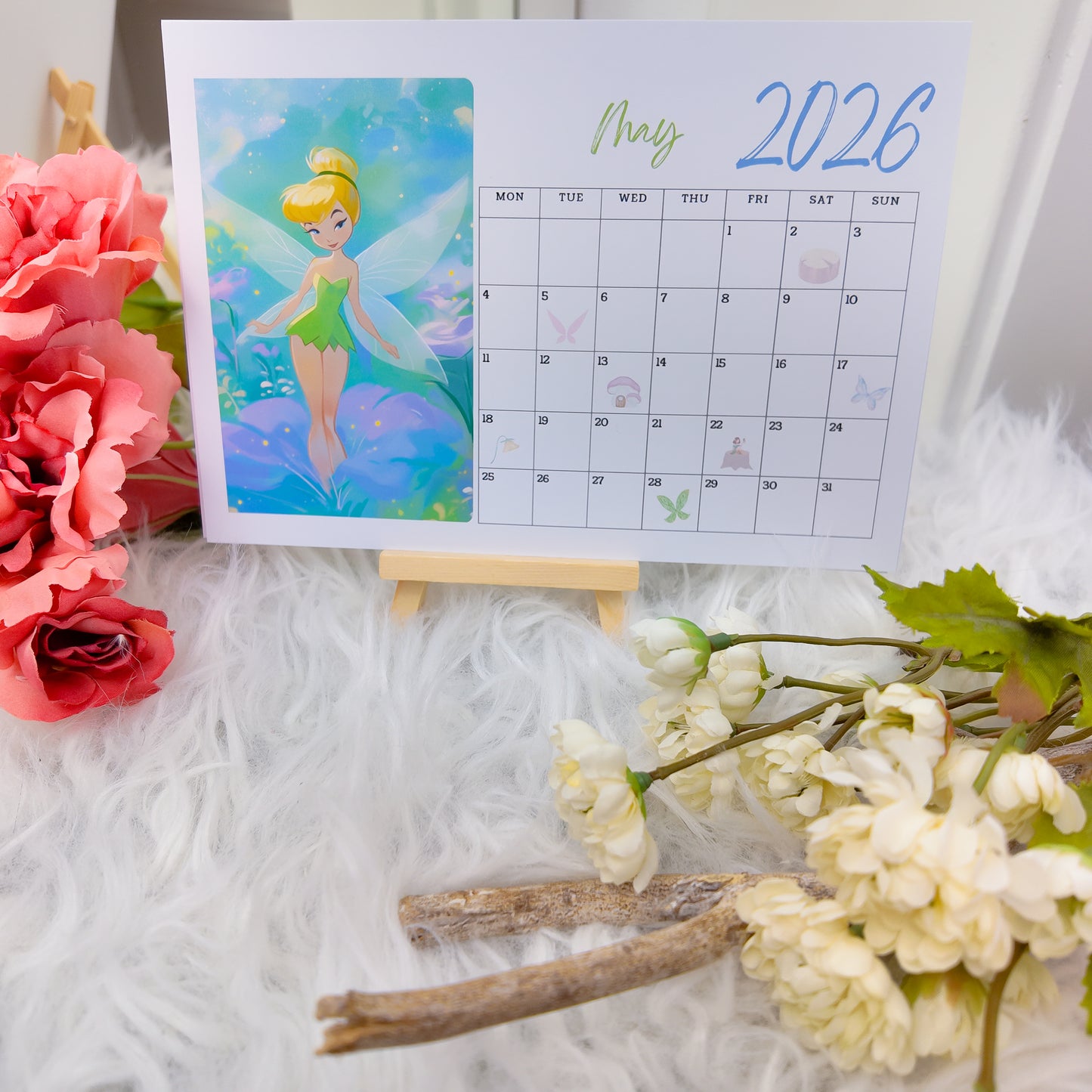 Fairy Tale Desk Calendar