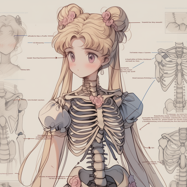 Moon Skeleton