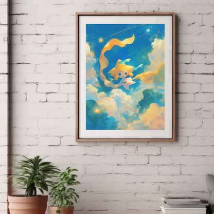 Pokemon Jirachi Poster