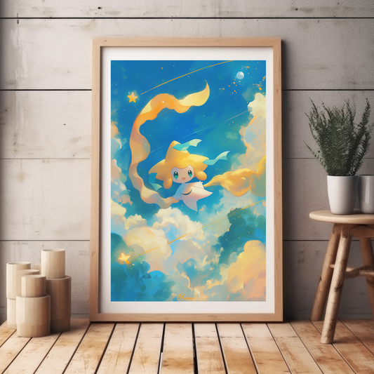 Pokemon Jirachi Poster