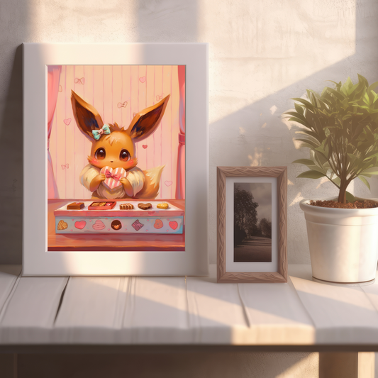 Pokemon Eevee Poster