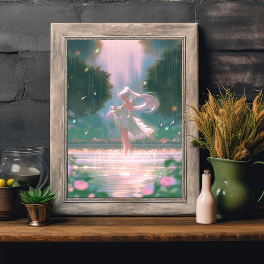 Moon Pastel Poster