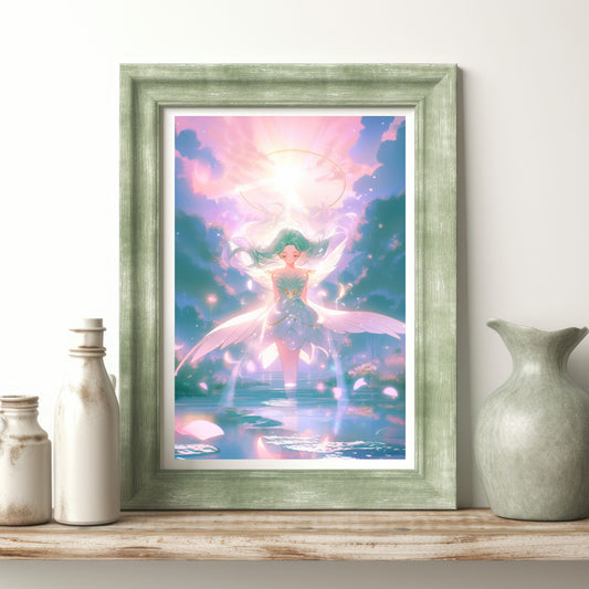 Neptune Pastel Poster