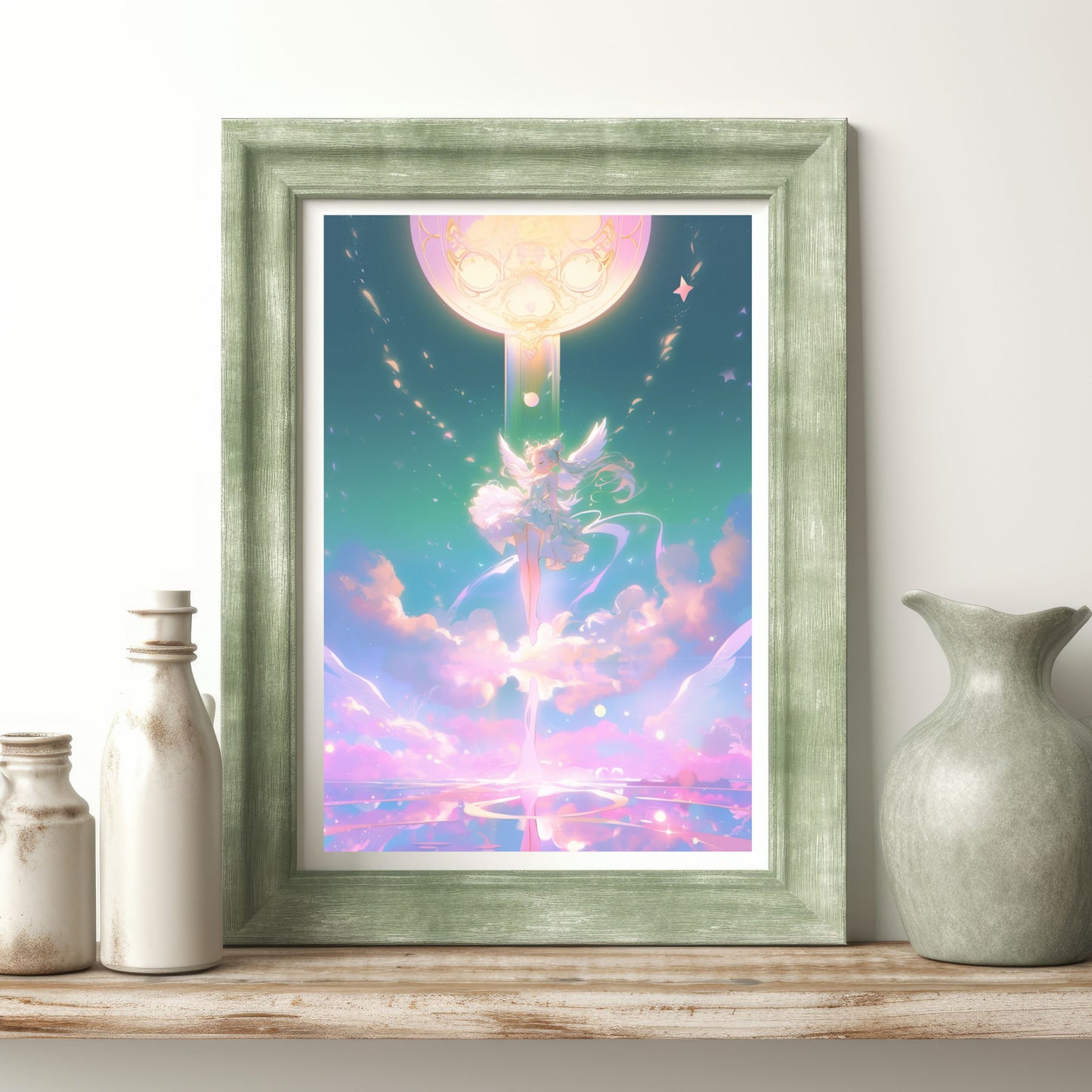 Moon Pastel Poster