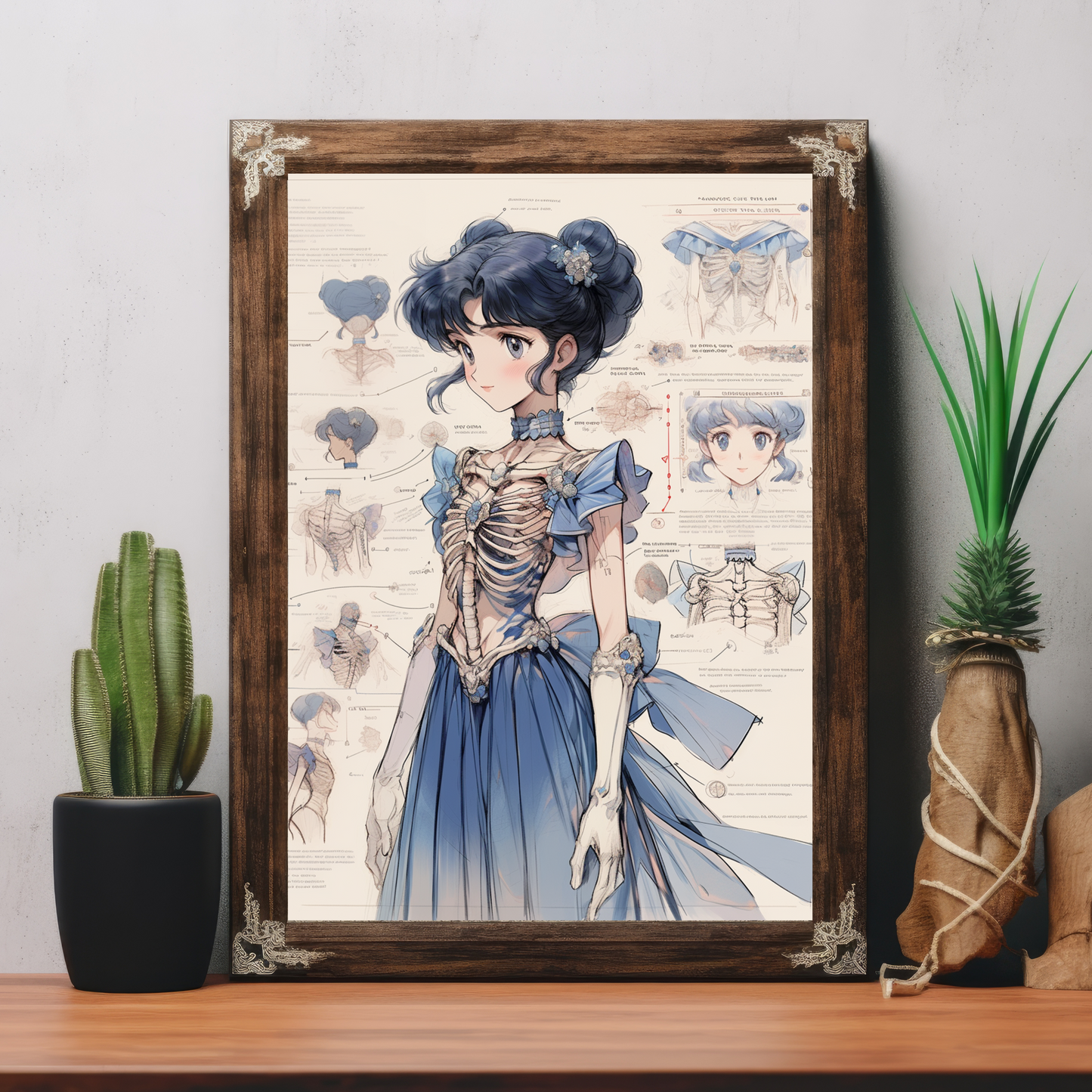 Mercury Skeleton Poster