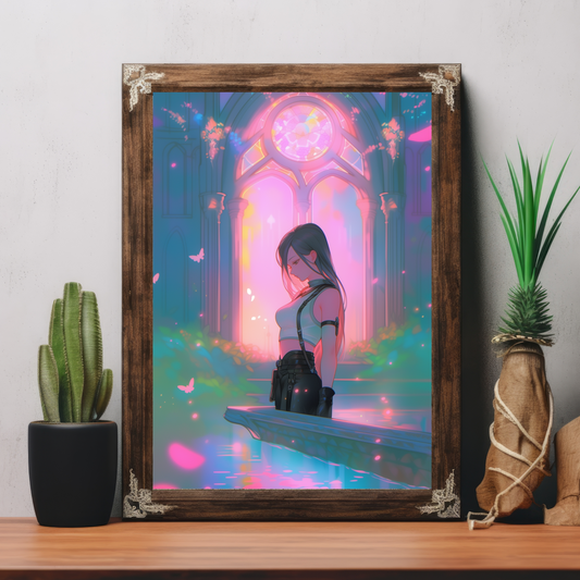 FF VII Tifa Poster
