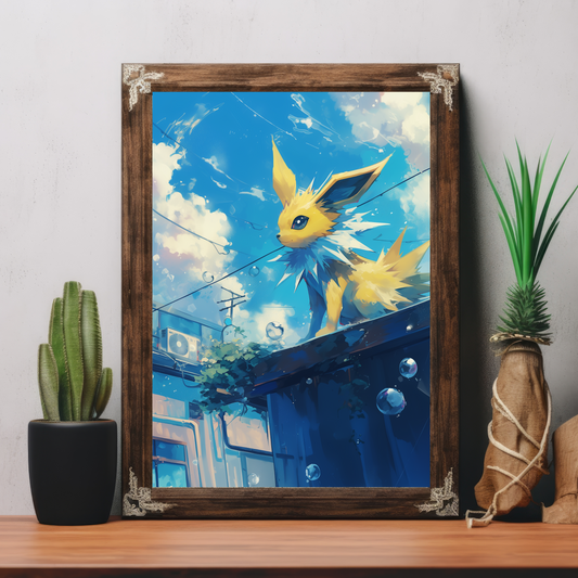 Pokemon Jolteon Poster