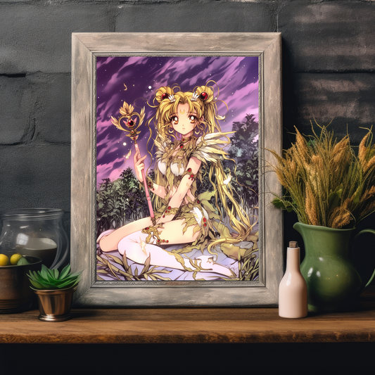 Fallen Angel Moon Poster