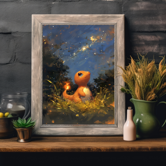 Pokemon Charmander Poster