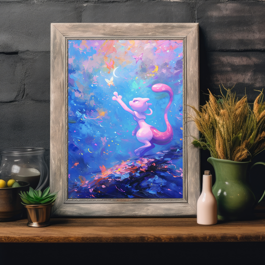 Pokemon Mewtwo Poster
